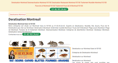 Desktop Screenshot of deratisationmontreuil.com